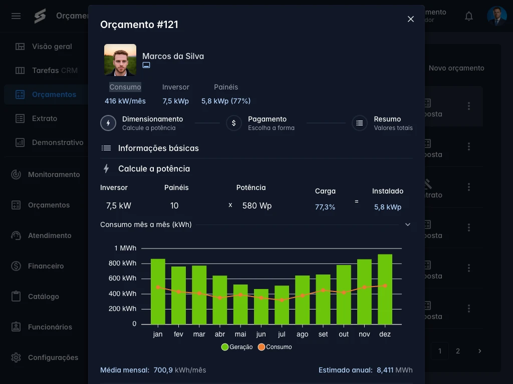 Gerador de Propostas