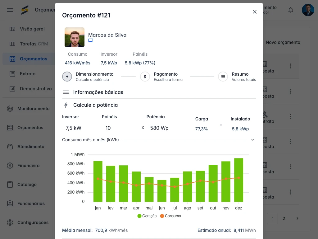 Gerador de Propostas